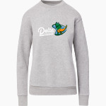 Delta College Pioneers <span class="pdp-name-mascot">Delta College Athletics Pioneers</span> MV Sport Women's Raelynn Cloud Fleece Crew Front Thumbnail