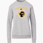 LYNNWOOD HIGH SCHOOL ROYALS <span class="pdp-name-mascot">LYNNWOOD ROYALS</span> MV Sport Women's Raelynn Cloud Fleece Crew Front Thumbnail