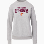 THE DALLES HIGH SCHOOL RIVERHAWKS MV Sport Women's Raelynn Cloud Fleece Crew Front Thumbnail