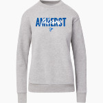 AMHERST HIGH SCHOOL FALCONS <span class="pdp-name-mascot">AMHERST FALCONS</span> MV Sport Women's Raelynn Cloud Fleece Crew Front Thumbnail