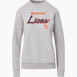 NEWTON SOUTH HIGH SCHOOL LIONS <span class="pdp-name-mascot">NEWTON SOUTH LIONS</span> MV Sport Women's Raelynn Cloud Fleece Crew Front Thumbnail