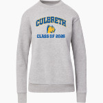 CULBRETH Cougars MV Sport Women's Raelynn Cloud Fleece Crew Front Thumbnail