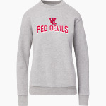 West Lafayette Jr-Sr High School Red Devils Online Store MV Sport Women's Raelynn Cloud Fleece Crew Front Thumbnail
