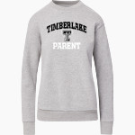 TIMBERLAKE HIGH SCHOOL TIGERS MV Sport Women's Raelynn Cloud Fleece Crew Front Thumbnail