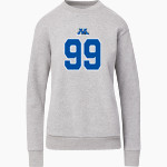 Minnetonka Skippers <span class="pdp-name-mascot">Minnetonka Skippers</span> MV Sport Women's Raelynn Cloud Fleece Crew Front Thumbnail