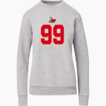 EAST IBERVILLE HIGH SCHOOL TIGERS <span class="pdp-name-mascot">EAST IBERVILLE TIGERS</span> MV Sport Women's Raelynn Cloud Fleece Crew Front Thumbnail