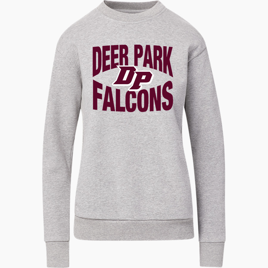 Deer Park Falcons <span class="pdp-name-mascot">Deer Park Falcons</span> MV Sport Women's Raelynn Cloud Fleece Crew
