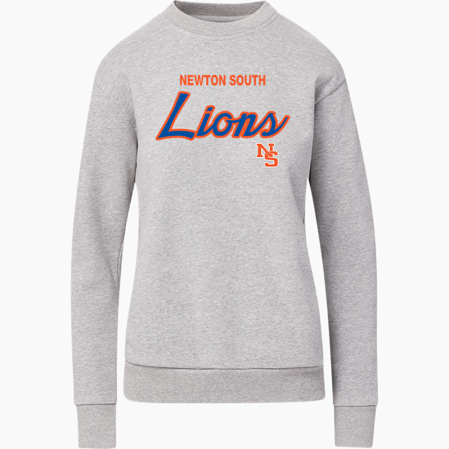 NEWTON SOUTH HIGH SCHOOL LIONS <span class="pdp-name-mascot">NEWTON SOUTH LIONS</span> MV Sport Women's Raelynn Cloud Fleece Crew