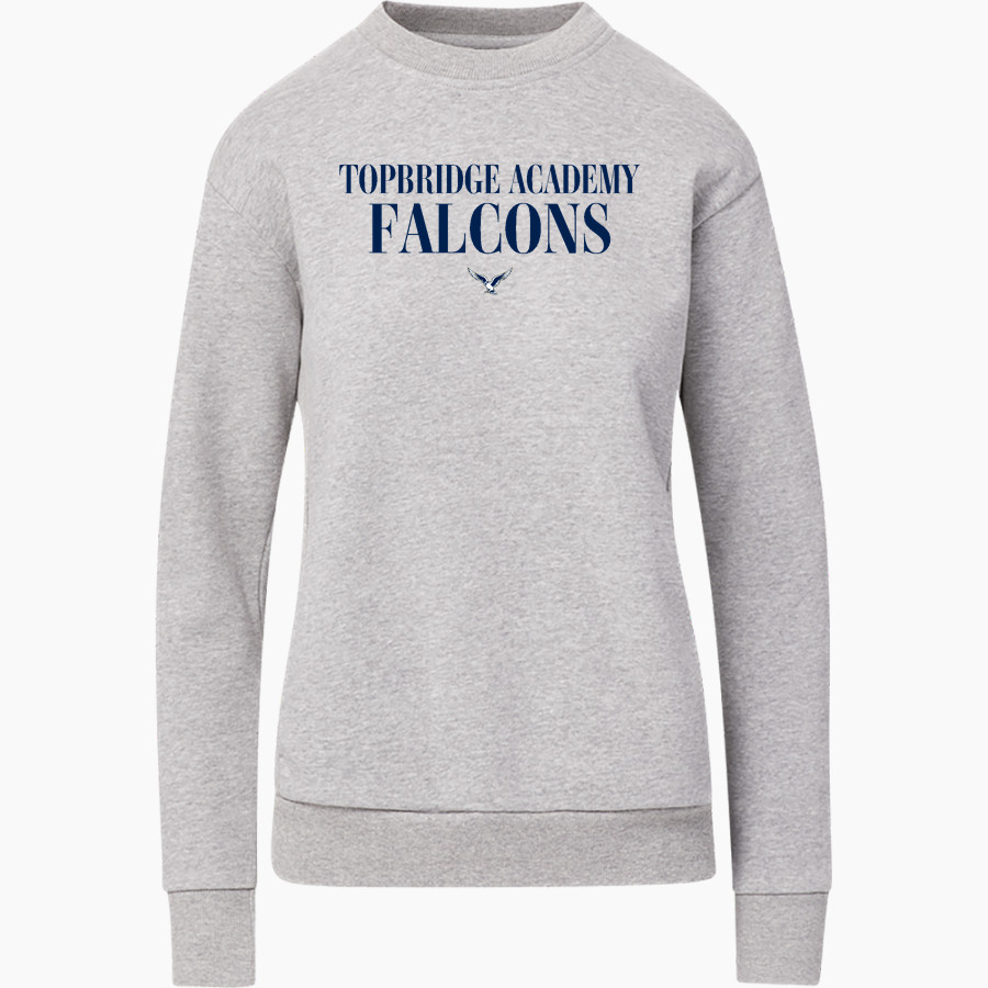 TopBridge Academy Falcons <span class="pdp-name-mascot">TopBridge Academy Falcons</span> MV Sport Women's Raelynn Cloud Fleece Crew