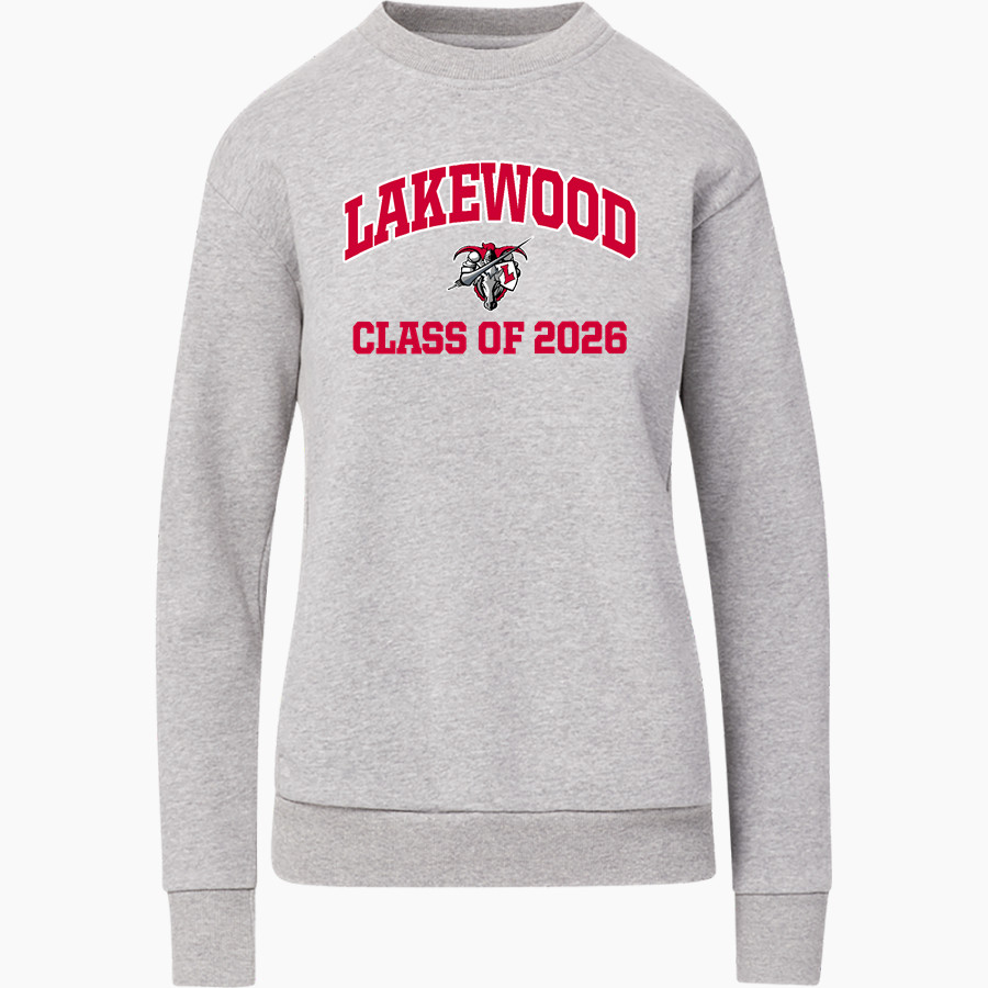 LAKEWOOD HIGH SCHOOL LANCERS <span class="pdp-name-mascot">LAKEWOOD LANCERS</span> MV Sport Women's Raelynn Cloud Fleece Crew