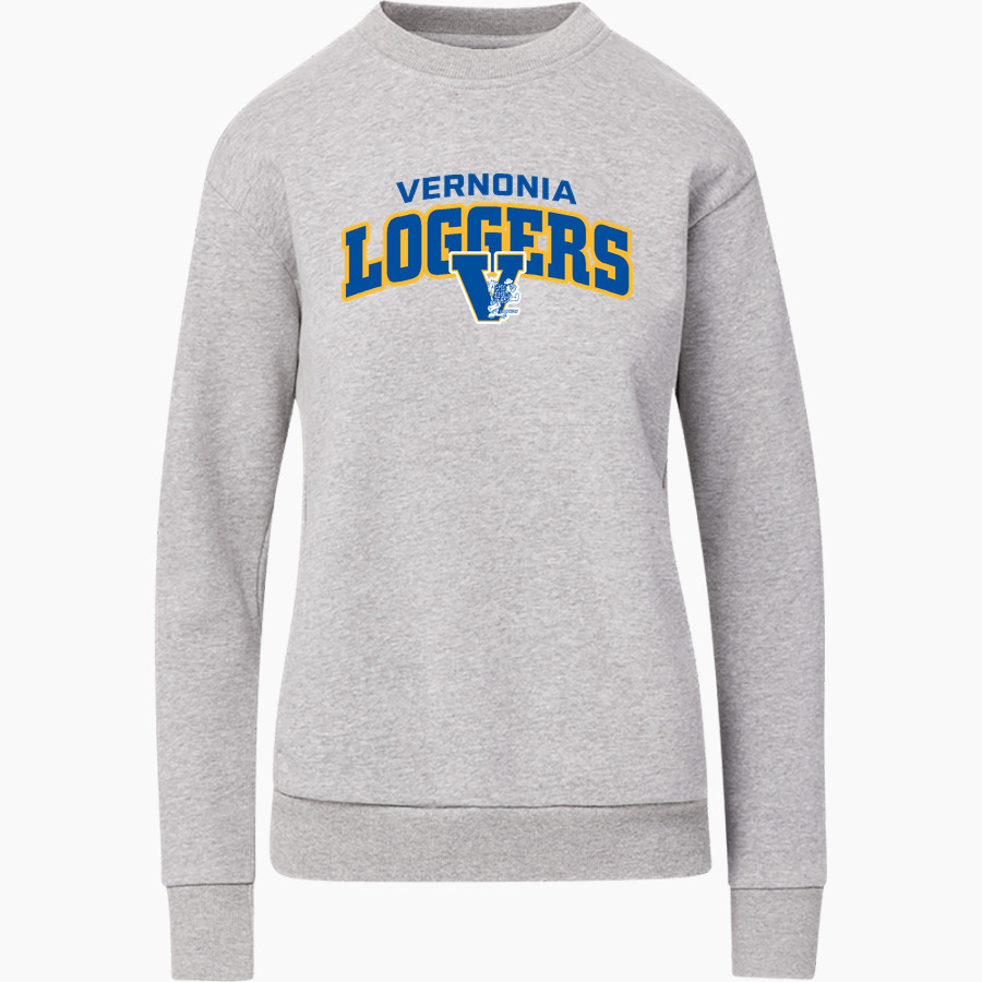Vernonia Loggers <span class="pdp-name-mascot">Vernonia Loggers</span> MV Sport Women's Raelynn Cloud Fleece Crew