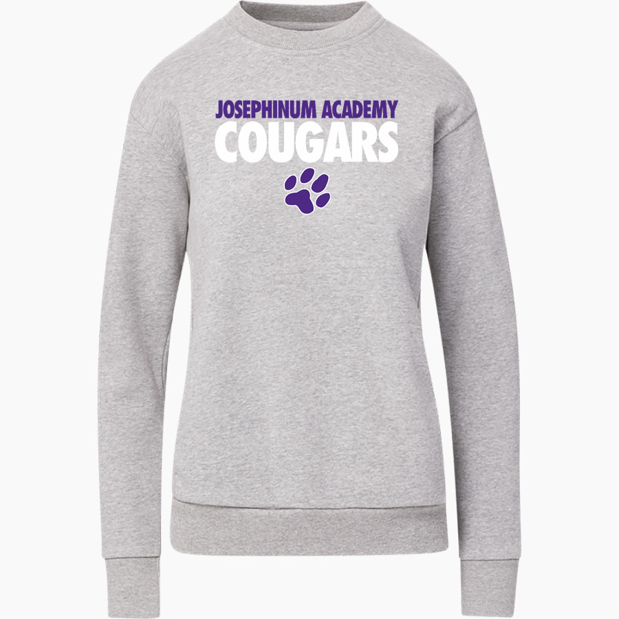 Josephinum Academy of the Sacred Heart <span class="pdp-name-mascot">Josephinum Academy Cougars</span> MV Sport Women's Raelynn Cloud Fleece Crew