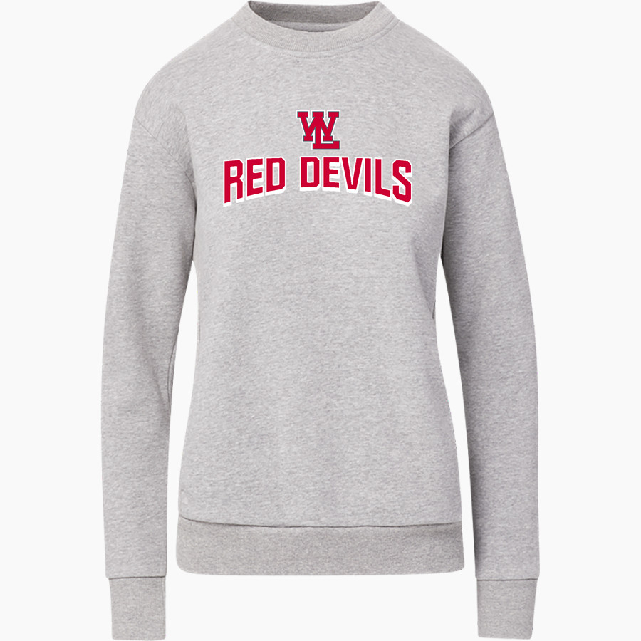 West Lafayette Jr-Sr High School Red Devils Online Store MV Sport Women's Raelynn Cloud Fleece Crew