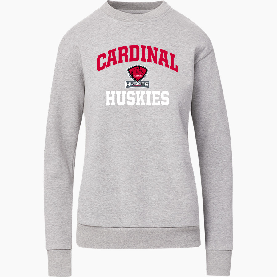 CARDINAL HIGH SCHOOL HUSKIES <span class="pdp-name-mascot">CARDINAL HUSKIES</span> MV Sport Women's Raelynn Cloud Fleece Crew