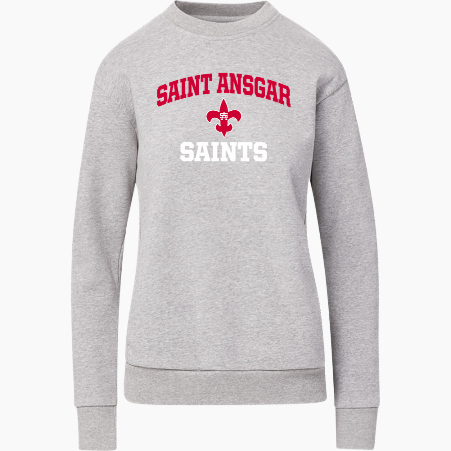 SAINT ANSGAR HIGH SCHOOL SAINTS <span class="pdp-name-mascot">SAINT ANSGAR SAINTS</span> MV Sport Women's Raelynn Cloud Fleece Crew
