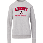 LIBERTY HIGH SCHOOL LANCERS <span class="pdp-name-mascot">LIBERTY LANCERS</span> MV Sport Women's Raelynn Cloud Fleece Crew Front Thumbnail