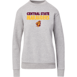 Central State University Marauders Athletics Store <span class="pdp-name-mascot">Central State Marauders</span> MV Sport Women's Raelynn Cloud Fleece Crew Front Thumbnail