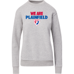 Plainfield Quakers <span class="pdp-name-mascot">Plainfield Quakers</span> MV Sport Women's Raelynn Cloud Fleece Crew Front Thumbnail