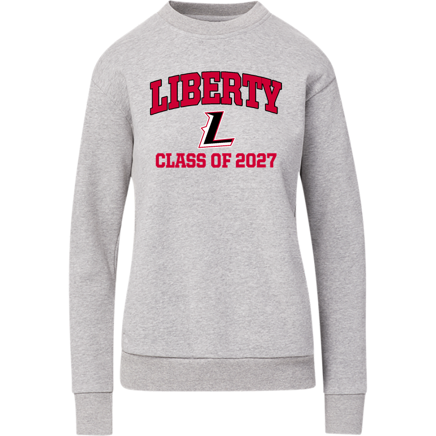 LIBERTY HIGH SCHOOL LANCERS <span class="pdp-name-mascot">LIBERTY LANCERS</span> MV Sport Women's Raelynn Cloud Fleece Crew