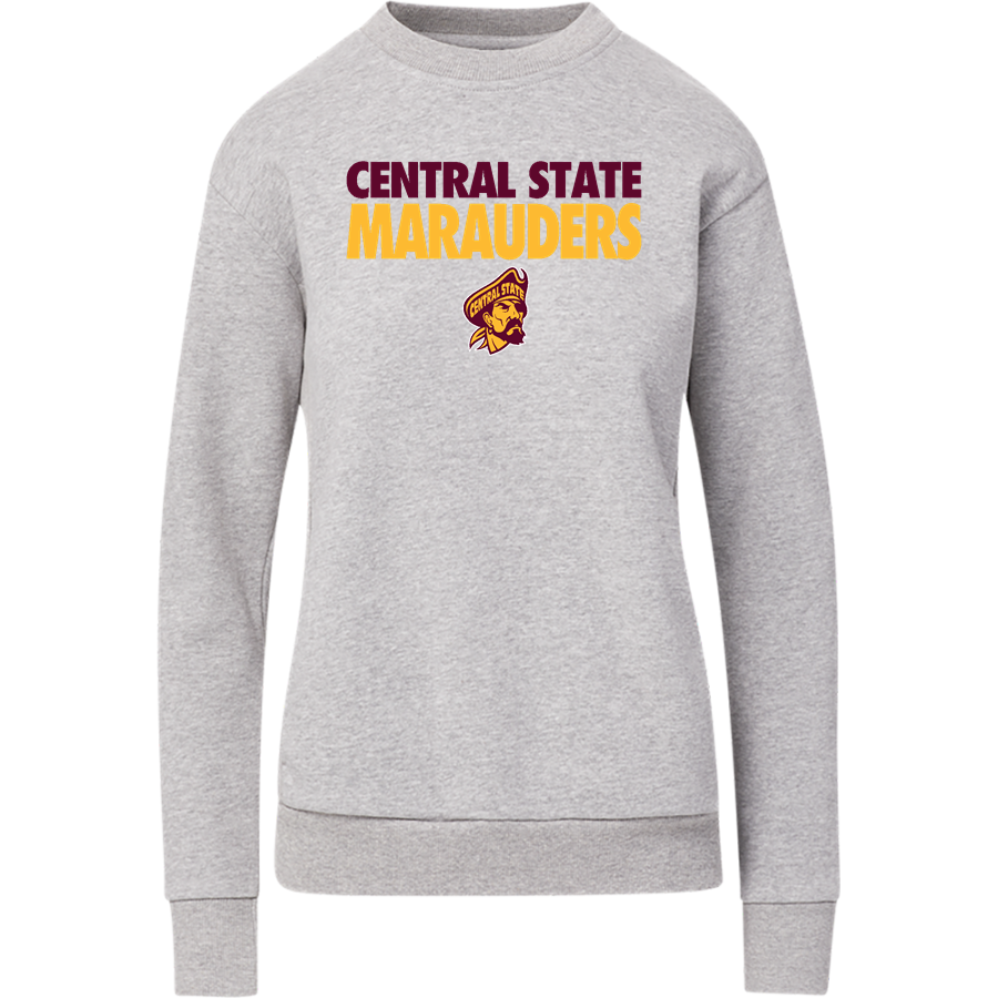 Central State University Marauders Athletics Store <span class="pdp-name-mascot">Central State Marauders</span> MV Sport Women's Raelynn Cloud Fleece Crew