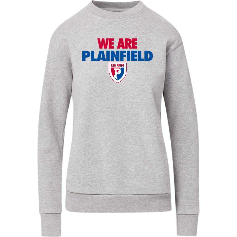 Plainfield Quakers <span class="pdp-name-mascot">Plainfield Quakers</span> MV Sport Women's Raelynn Cloud Fleece Crew