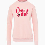 Central Decatur Cardinals MV Sport Women's Raelynn Cloud Fleece Crew Front Thumbnail