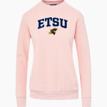 East Tennessee State University Buccaneers <span class="pdp-name-mascot">ETSU Buccaneers</span> MV Sport Women's Raelynn Cloud Fleece Crew Front Thumbnail