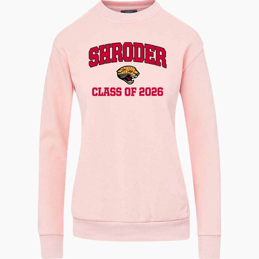 Shroder Jaguars <span class="pdp-name-mascot">Shroder Jaguars</span> MV Sport Women's Raelynn Cloud Fleece Crew