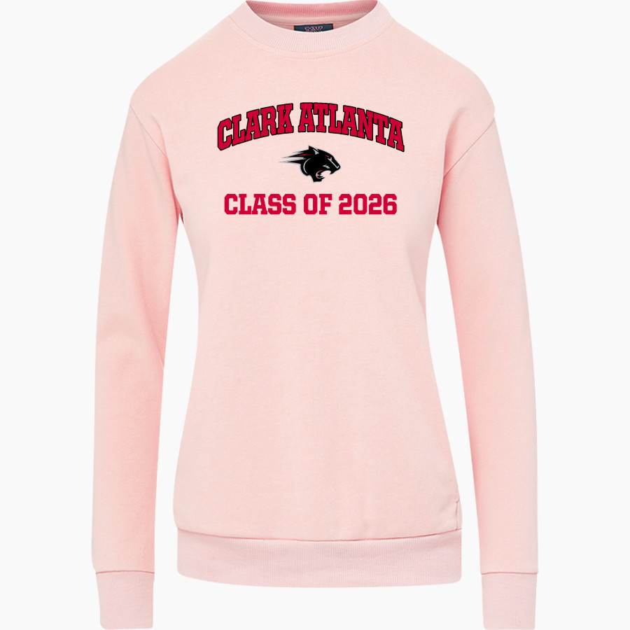 Clark Atlanta Panthers <span class="pdp-name-mascot">Clark Atlanta Panthers</span> MV Sport Women's Raelynn Cloud Fleece Crew