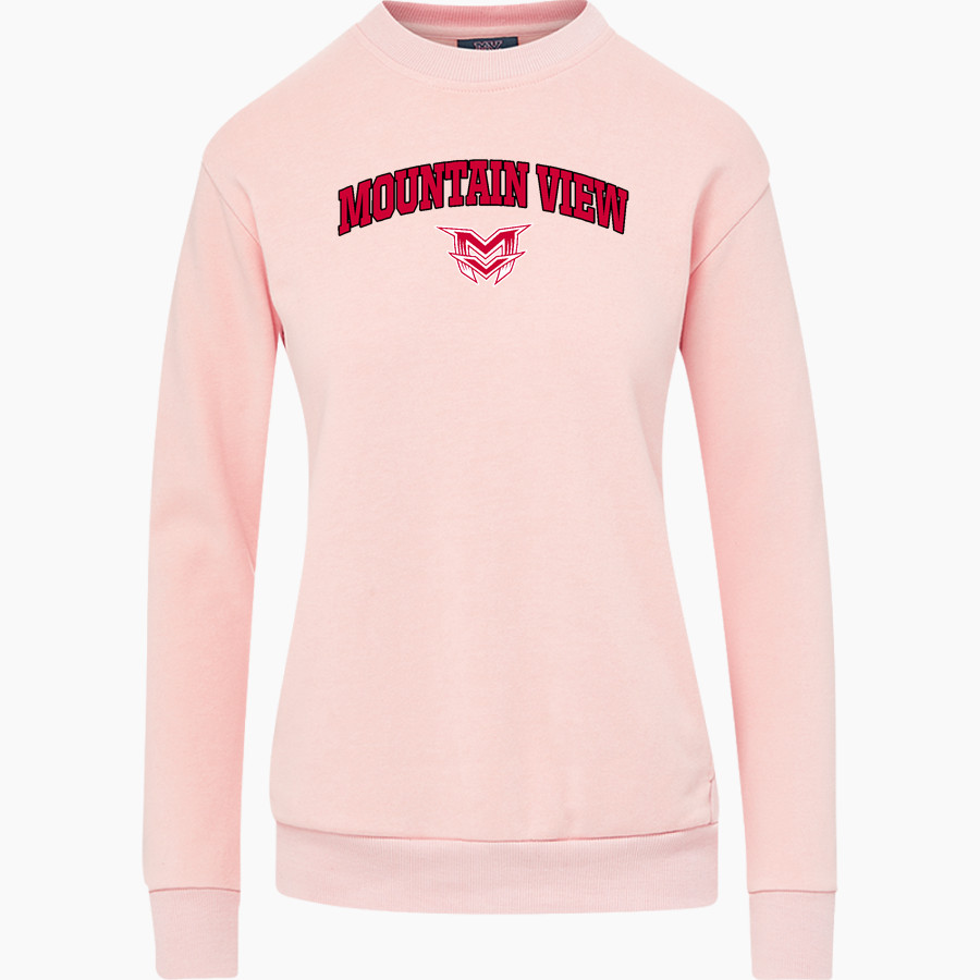 Mountain View Cougars MV Sport Women's Raelynn Cloud Fleece Crew