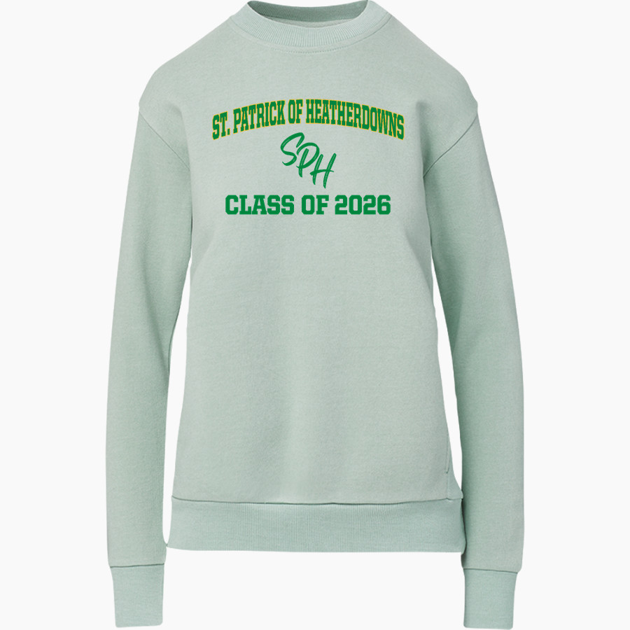 St. Patrick of Heatherdowns Irish <span class="pdp-name-mascot">St. Patrick of Heatherdowns Irish</span> MV Sport Women's Raelynn Cloud Fleece Crew