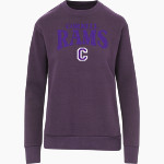 Cornell Rams <span class="pdp-name-mascot">Cornell Rams</span> MV Sport Women's Raelynn Cloud Fleece Crew Front Thumbnail