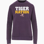 Olivet Nazarene Tigers <span class="pdp-name-mascot">Olivet Nazarene University Tigers</span> MV Sport Women's Raelynn Cloud Fleece Crew Front Thumbnail