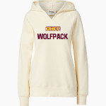 Oak Hills Christian College Wolfpack MV Sport Women's Coastal Color Hoodie Front Thumbnail