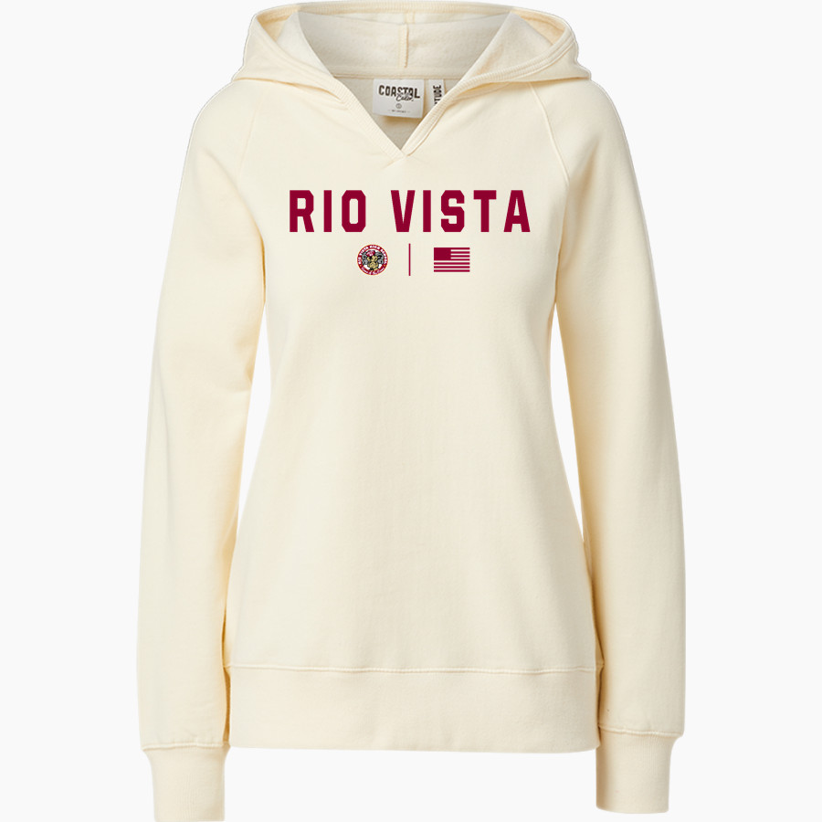 RIO VISTA HIGH SCHOOL RAMS <span class="pdp-name-mascot">RIO VISTA RAMS</span> MV Sport Women's Coastal Color Hoodie
