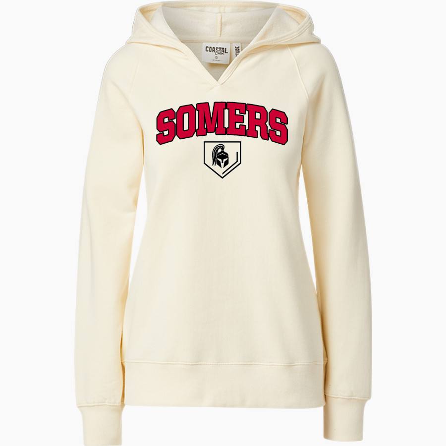 Somers Softball Spartans MV Sport Women's Coastal Color Hoodie