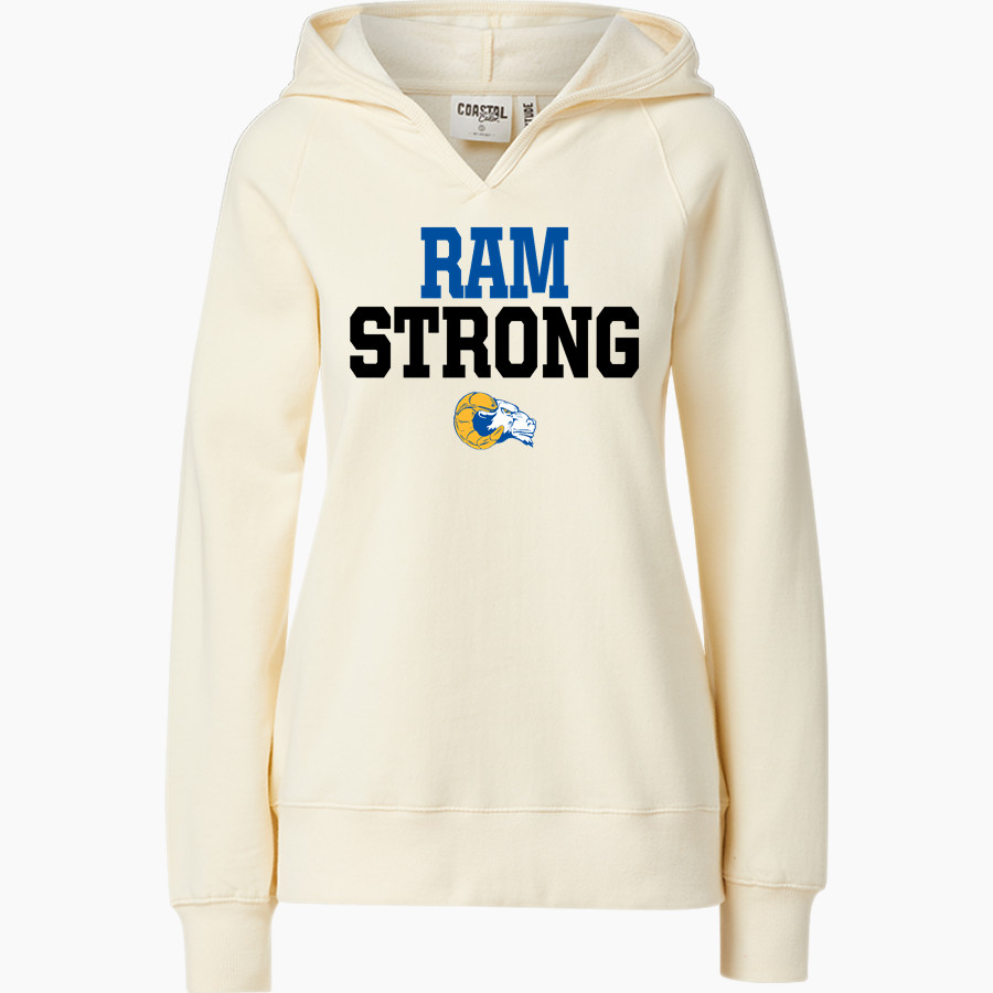 Carbondale Rams <span class="pdp-name-mascot">Carbondale Rams</span> MV Sport Women's Coastal Color Hoodie