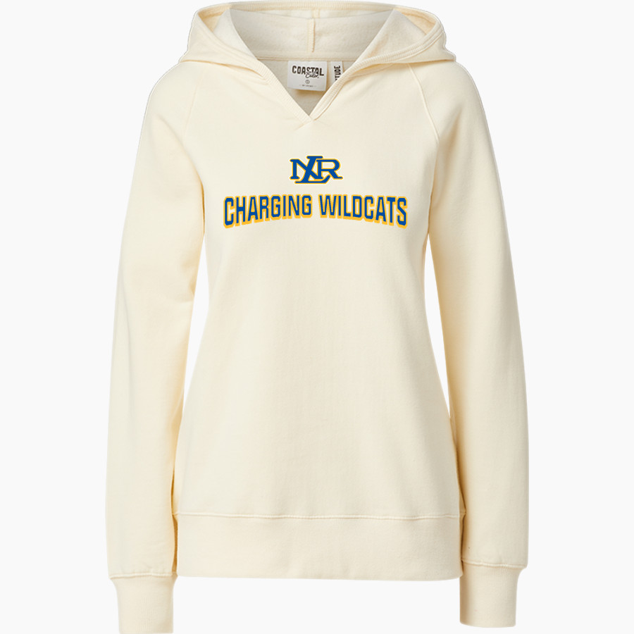 NORTH LITTLE ROCK HIGH SCHOOL CHARGING WILDCATS MV Sport Women's Coastal Color Hoodie