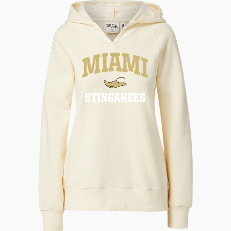 MIAMI SENIOR HIGH SCHOOL STINGAREES MV Sport Women's Coastal Color Hoodie