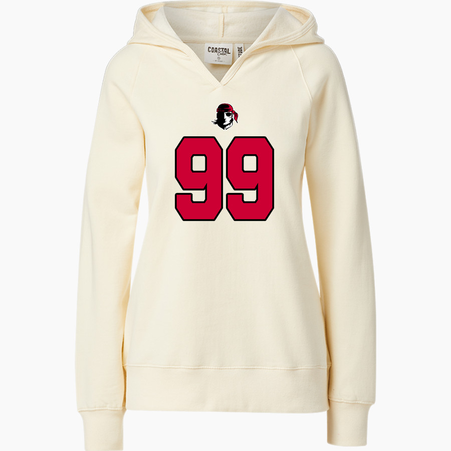 Porterville Pirates <span class="pdp-name-mascot">Porterville College Pirates</span> MV Sport Women's Coastal Color Hoodie