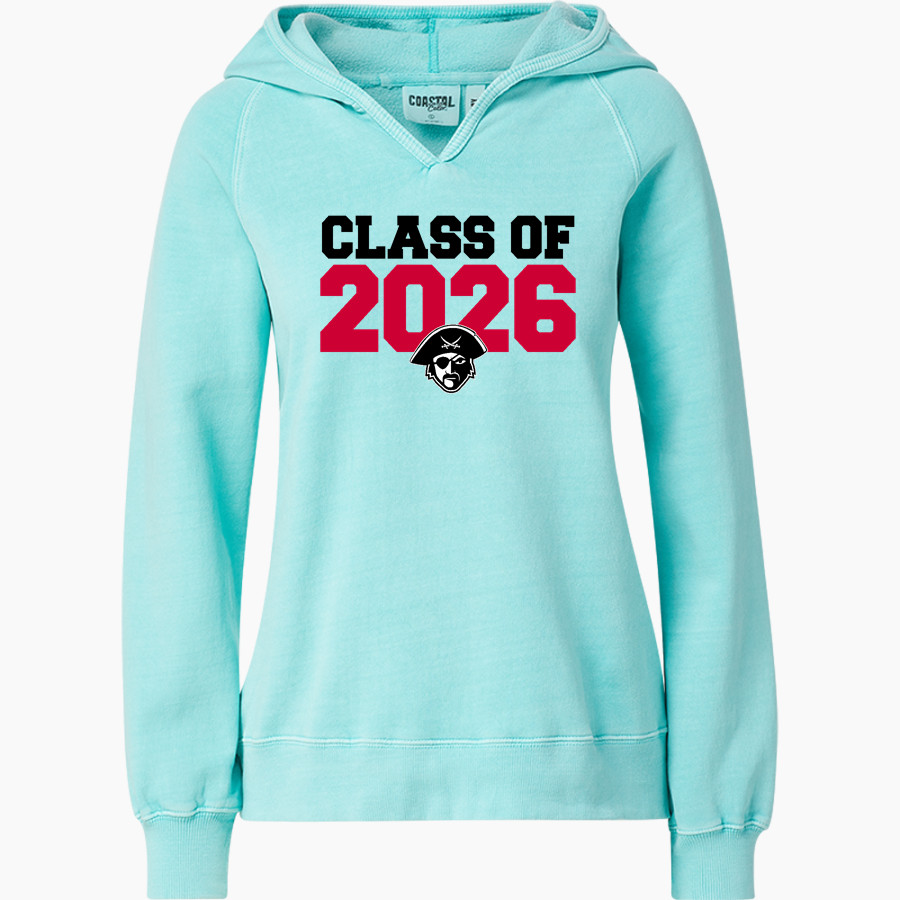 CBU Buccaneers <span class="pdp-name-mascot">Christian Brothers Buccaneers</span> MV Sport Women's Coastal Color Hoodie