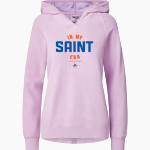 Santa Teresa Saints MV Sport Women's Coastal Color Hoodie Front Thumbnail