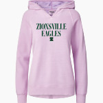 Zionsville Eagles <span class="pdp-name-mascot">Zionsville Eagles</span> MV Sport Women's Coastal Color Hoodie Front Thumbnail