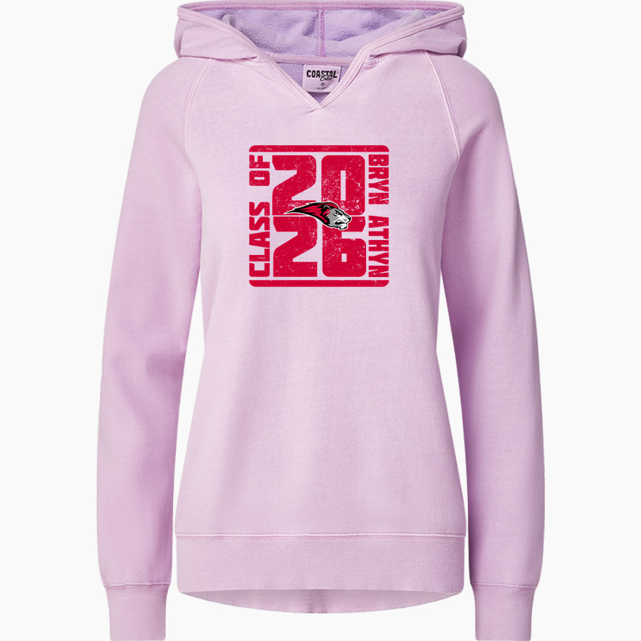 Bryn Athyn College The Official Store of the Lions <span class="pdp-name-mascot">Bryn Athyn College Lions</span> MV Sport Women's Coastal Color Hoodie