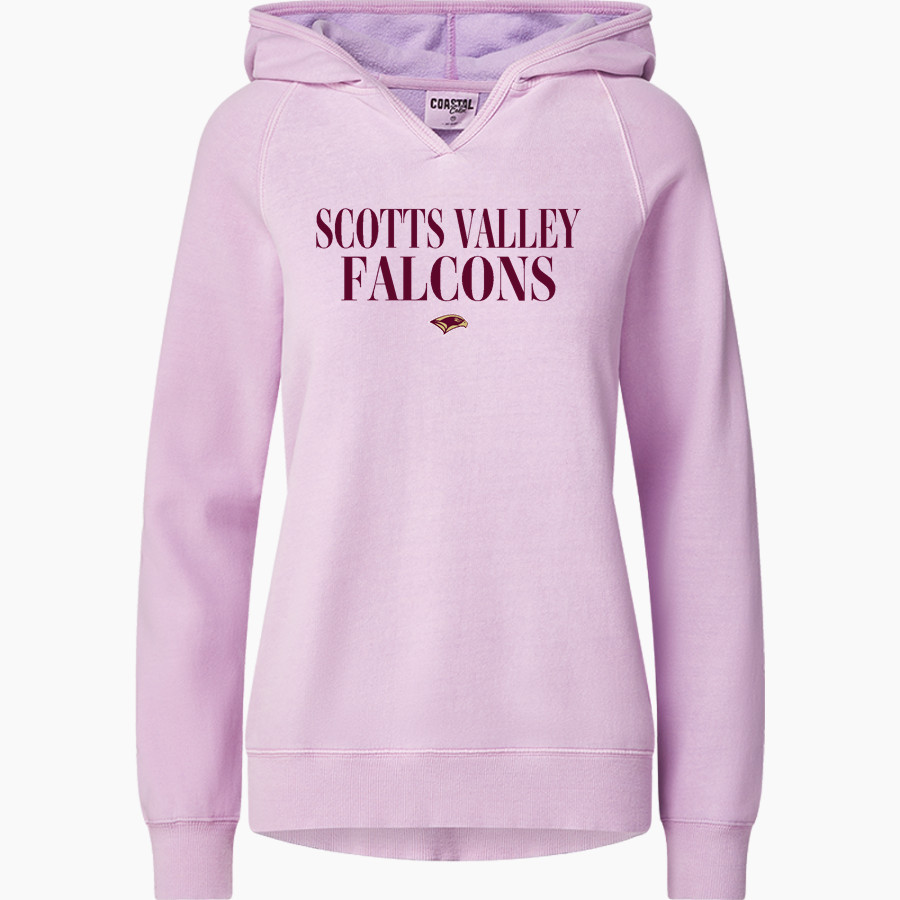 Scotts Valley Falcons MV Sport Women's Coastal Color Hoodie