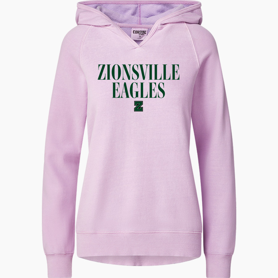 Zionsville Eagles <span class="pdp-name-mascot">Zionsville Eagles</span> MV Sport Women's Coastal Color Hoodie