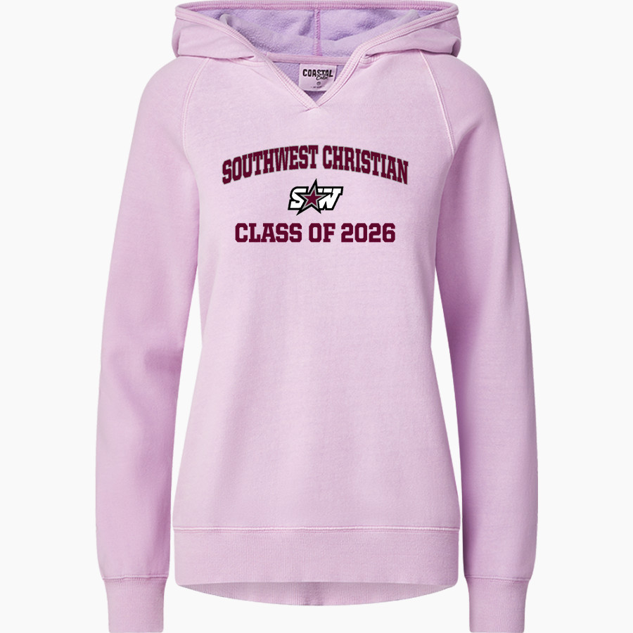 Southwest Christian Stars MV Sport Women's Coastal Color Hoodie