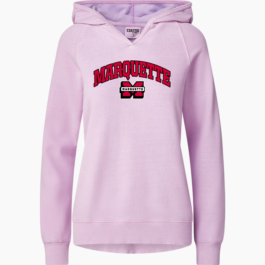 Marquette Sentinels MV Sport Women's Coastal Color Hoodie