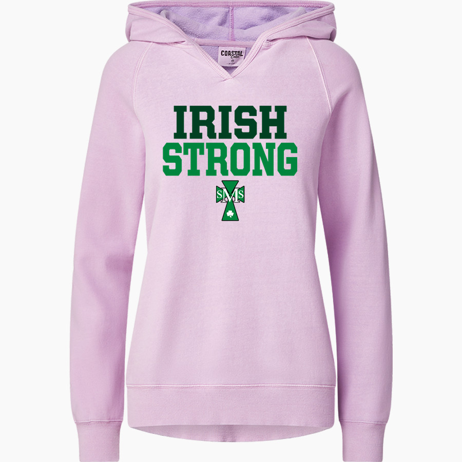 ST. MARY Irish <span class="pdp-name-mascot">ST. MARY SCHOOL Irish</span> MV Sport Women's Coastal Color Hoodie