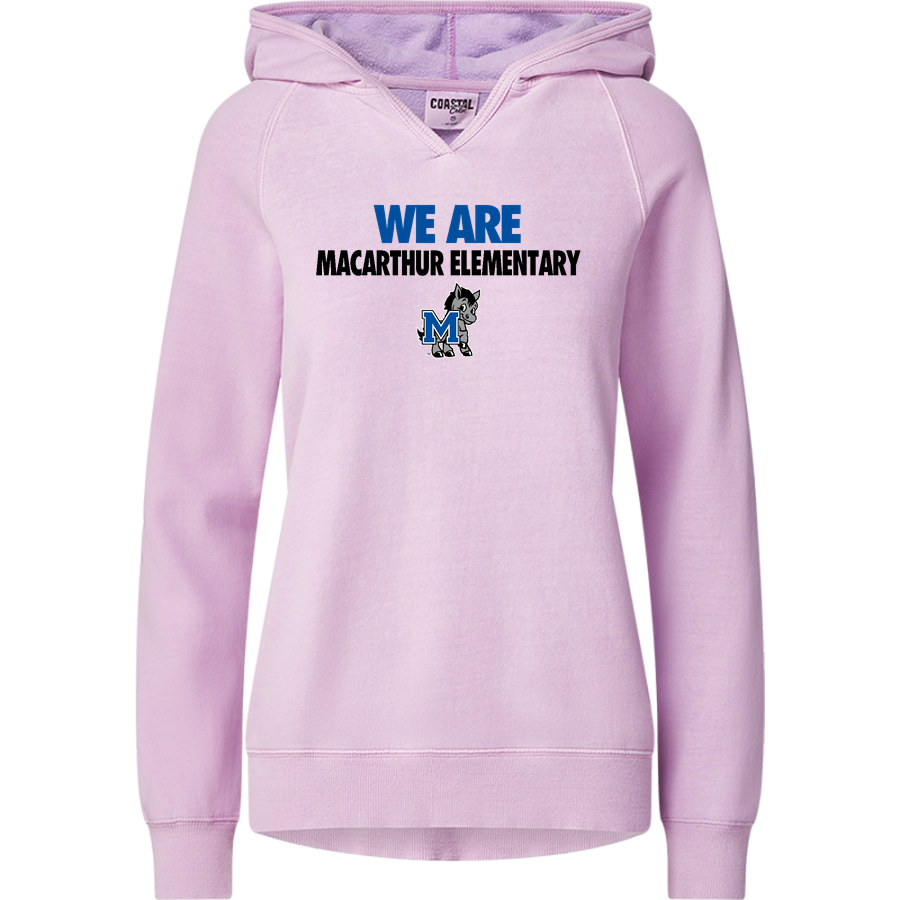 MacArthur Elementary Mustangs <span class="pdp-name-mascot">McArthur Elementary</span> MV Sport Women's Coastal Color Hoodie